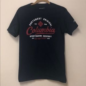 Men’s Columbia Small. Navy blue color